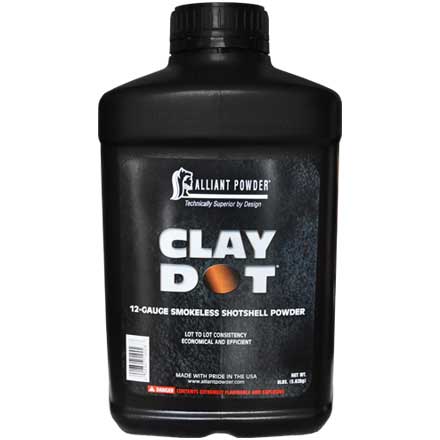 Alliant Clay Dot Smokeless Shotshell Powder 4 Lb
