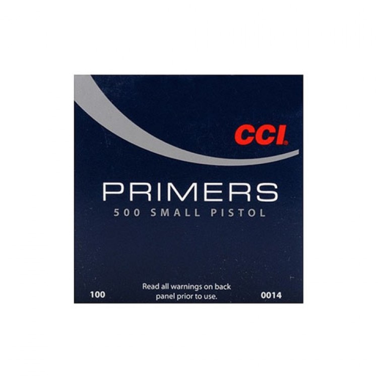 CCI Small Pistol Primers No. 500 | 1,000 Count