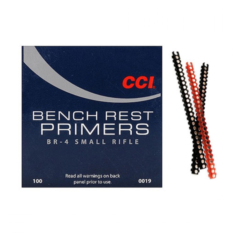 CCI “APS” Small Rifle Bench Rest Primers Strip #BR4 | 1,000 Count