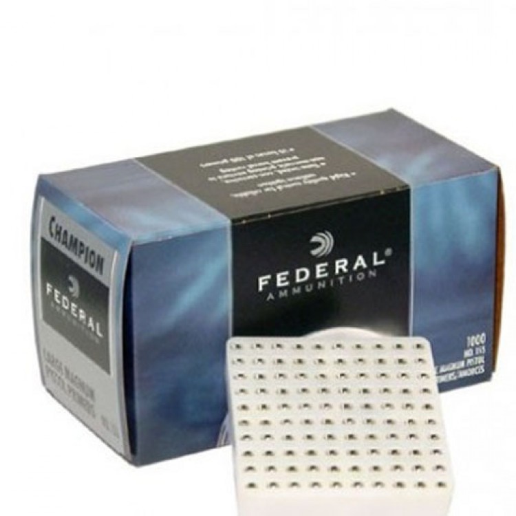 Federal Small Pistol #100M Gold Medal Match Primers | 1,000 Count