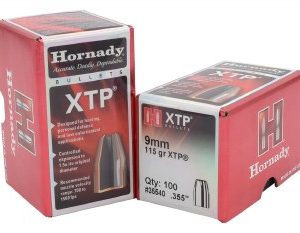 9mm 115gr HP/XTP Hornady #35540 100/Bx